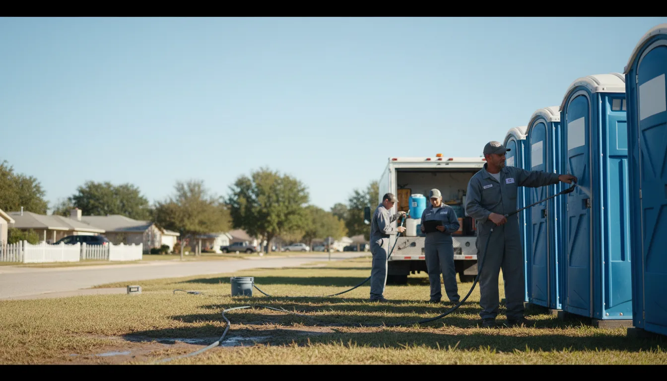Long-Term Portable Toilet Rental in Le Mars, IA near me